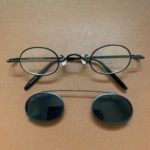 Cleo Nicci Glasses, Removable Shades